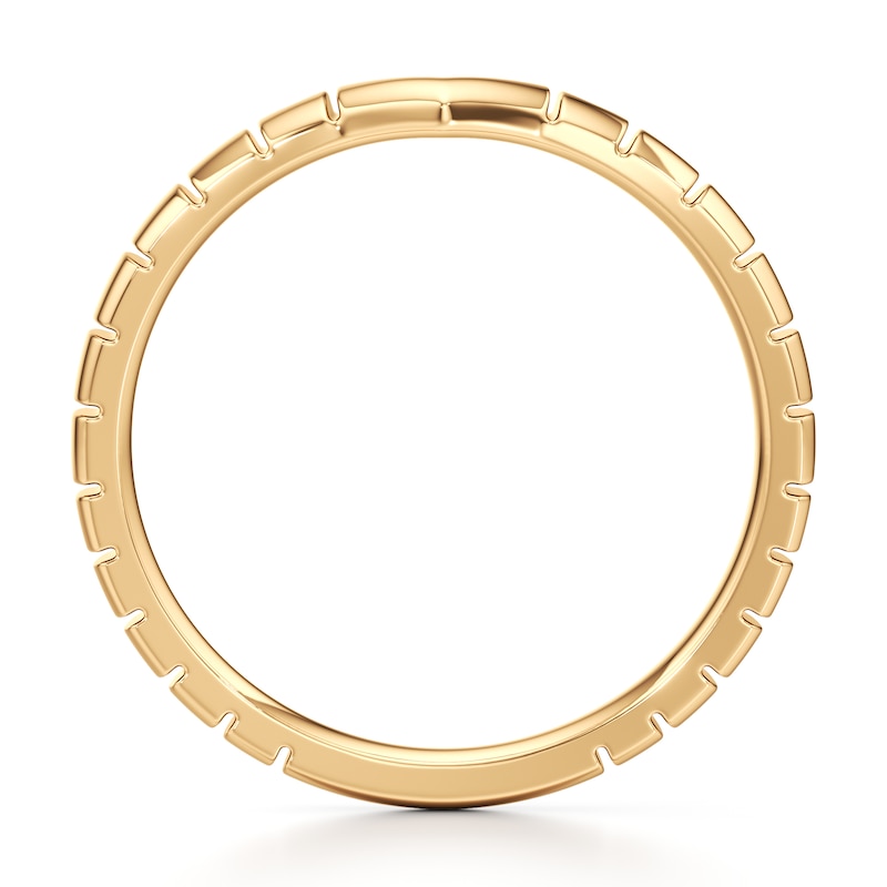 Main Image 2 of J'Lure Contour Wedding Band 18K Yellow Gold