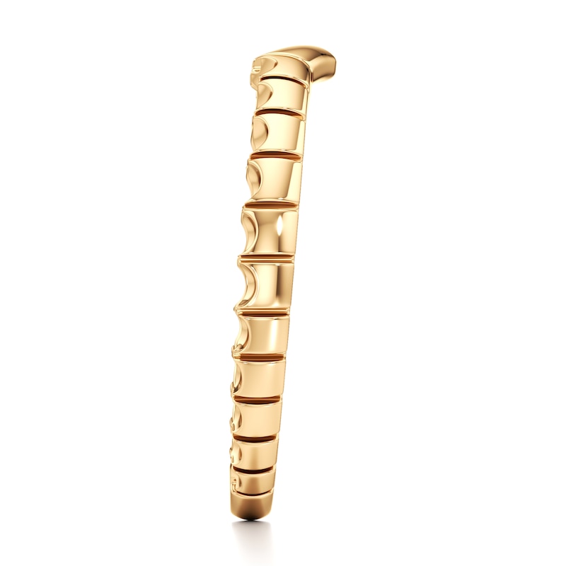 Main Image 3 of J'Lure Contour Wedding Band 18K Yellow Gold