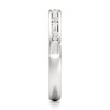 Thumbnail Image 3 of J'Lure Baguette & Round-Cut Lab-Grown Diamond Wedding Band 3/8 ct tw 18K White Gold