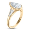 Thumbnail Image 2 of Vera Wang VOW Pear-Shaped Lab-Grown Diamond Engagement Ring 3-1/4 ct tw 14K Yellow Gold