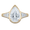 Thumbnail Image 3 of Vera Wang VOW Pear-Shaped Lab-Grown Diamond Engagement Ring 3-1/4 ct tw 14K Yellow Gold