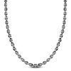 Thumbnail Image 1 of Men's Mariner Chain Necklace 7.5mm Antique Finish Stainless Steel 22"