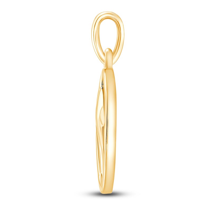 Main Image 2 of Children's Airplane Charm 14K Yellow Gold