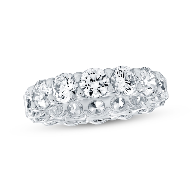 Main Image 1 of Lab-Grown Diamond Eternity Band 5-3/4 - 7-5/8 ct tw Platinum