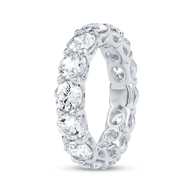Main Image 2 of Lab-Grown Diamond Eternity Band 5-3/4 - 7-5/8 ct tw Platinum
