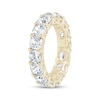 Thumbnail Image 2 of Cushion-Cut Lab-Grown Diamond Eternity Band 6-3/4 - 8-5/8 ct tw 14K Yellow Gold