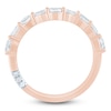 Thumbnail Image 4 of Pnina Tornai Oval-Cut & Pear-Shaped Lab-Grown Diamond Contour Anniversary Ring 1/2 ct tw 14K Rose Gold