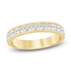 Thumbnail Image 1 of Certified Diamond Channel-Set Milgrain Anniversary Ring 1 ct tw 14K Yellow Gold