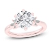 Thumbnail Image 1 of Created By Jared Studio Lab-Grown Round-Cut Diamond Floral Engagement Ring 3-1/5 ct tw 14K Rose Gold