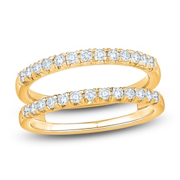 Lab-Grown Diamond Enhancer Ring 1/2 ct tw 14K Yellow Gold