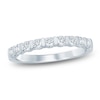 Thumbnail Image 1 of Certified Diamond Anniversary Ring 1/2 ct tw 14K White Gold