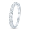 Thumbnail Image 2 of Certified Diamond Anniversary Ring 1/2 ct tw 14K White Gold