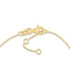 Mini Heart Bracelet 14K Yellow Gold 6.7"