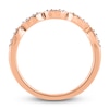 Thumbnail Image 2 of Diamond Wedding Band 1/10 ct tw Round 14K Rose Gold