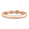Thumbnail Image 3 of Diamond Wedding Band 1/10 ct tw Round 14K Rose Gold