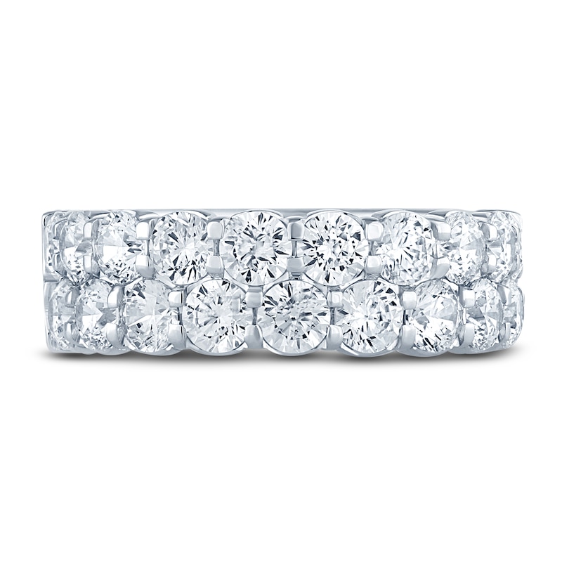 Main Image 3 of Pnina Tornai Lab-Grown Diamond Anniversary Band 3 ct tw Round 14K White Gold