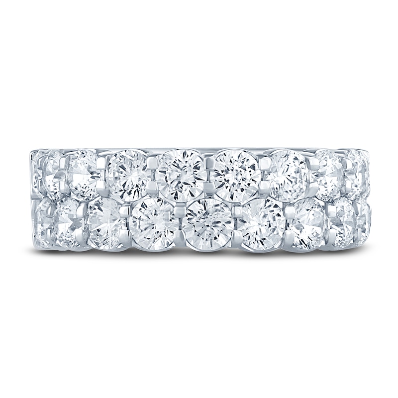 Pnina Tornai Lab-Created Diamond Anniversary Band 3 ct tw Round 14K White Gold