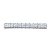 Vera Wang WISH Diamond Anniversary Ring 1 ct tw Princess 18K White Gold