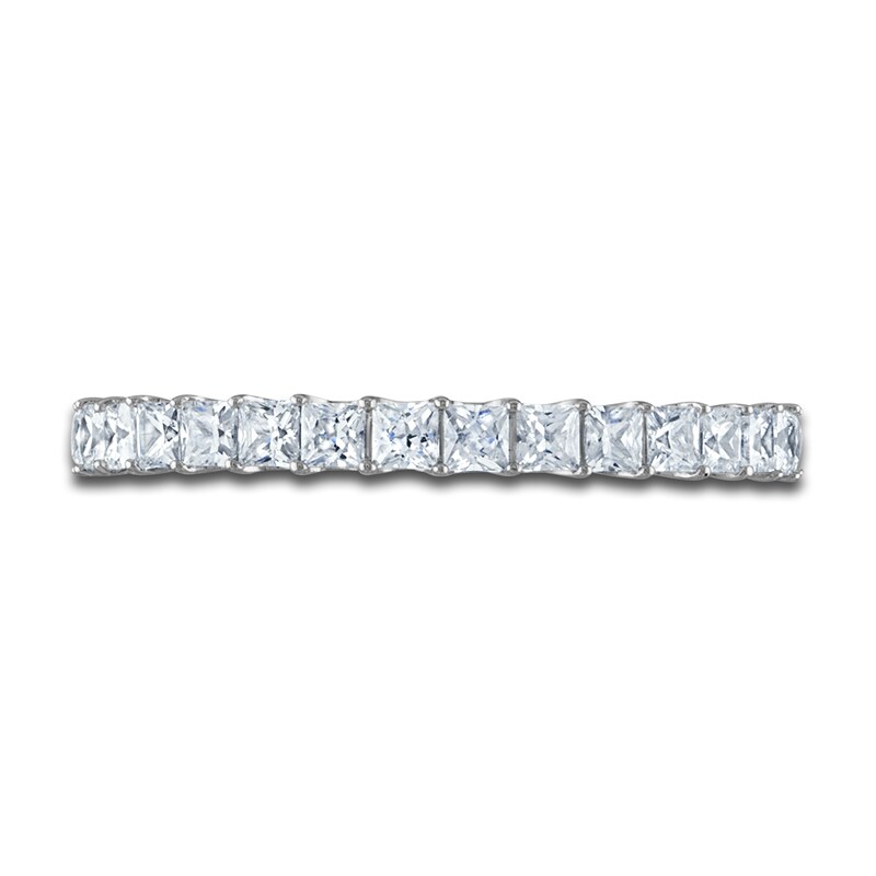 Vera Wang WISH Diamond Anniversary Ring 1 ct tw Princess 18K White Gold