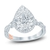 Thumbnail Image 1 of Pnina Tornai Diamond Engagement Ring 1-1/2 ct tw Pear/Marquise /Baguette/Round 14K White Gold