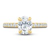 Thumbnail Image 2 of Pnina Tornai Diamond Engagement Ring 1-1/2 ct tw Oval/Round 14K Yellow Gold