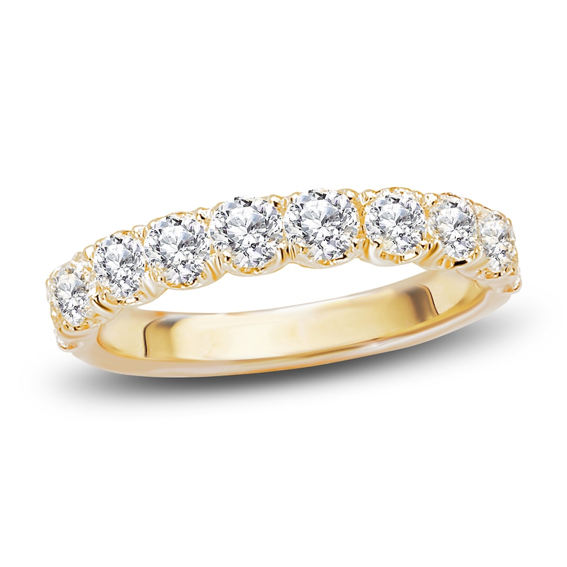 Main Image 1 of Diamond Anniversary Band 7/8 ct tw Round 14K Yellow Gold