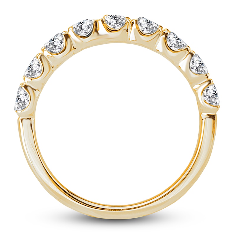 Main Image 2 of Diamond Anniversary Band 7/8 ct tw Round 14K Yellow Gold
