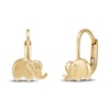 Thumbnail Image 0 of Elephant Lever Earrings 14K Yellow Gold