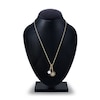 Thumbnail Image 2 of Charm'd by Lulu Frost Freshwater Cultured Pearl Star & Natural Opal Birthstone Charm 18" Box Chain Necklace Set 10K Yellow Gold