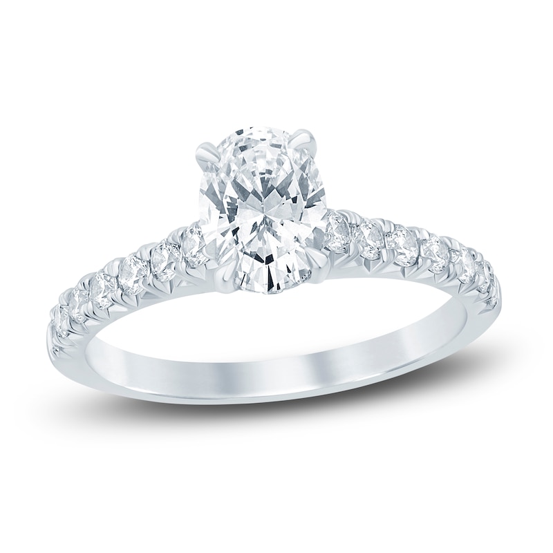 Hidden Halo Round Diamond Engagement Ring - KGR1280 – Jack Kelége