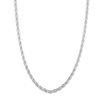 Thumbnail Image 1 of Solid Glitter Rope Necklace 14K White Gold 20" 2.4mm