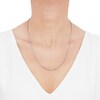 Thumbnail Image 3 of Solid Glitter Rope Necklace 14K White Gold 20" 2.4mm