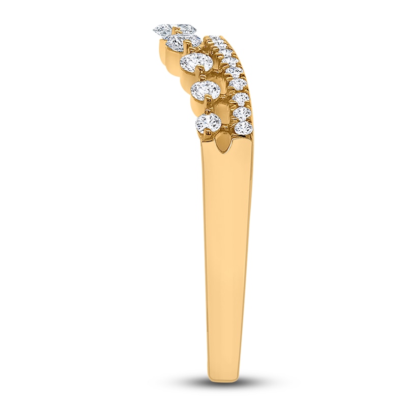 Main Image 2 of Diamond Stackable Anniversary Band 1/4 ct tw Round 14K Yellow Gold