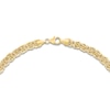 Thumbnail Image 1 of Hollow Byzantine Chain Necklace 14K Yellow Gold 18" 6.0mm