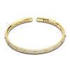 Thumbnail Image 1 of Crivelli Diamond Cuff Bangle Bracelet 1-3/4 ct tw Round 18K Yellow Gold