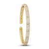 Thumbnail Image 2 of Crivelli Diamond Cuff Bangle Bracelet 1-3/4 ct tw Round 18K Yellow Gold