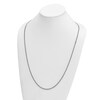 Thumbnail Image 2 of High-Polish Curb Chain Necklace Platinum 20" 3.5mm