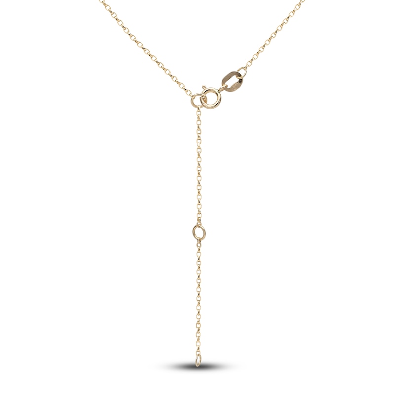 Main Image 3 of Yoko London White Akoya Cultured Pearl Necklace 1/3 ct tw Diamonds 18K Yellow Gold 18"