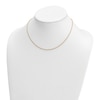 Thumbnail Image 4 of High-Polish Cable Chain Necklace 24K Yellow Gold 18" 1.3mm