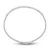 Thumbnail Image 1 of Diamond Flexible Bangle Bracelet 1/2 ct tw 10K White Gold