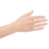Thumbnail Image 2 of Diamond Flexible Bangle Bracelet 1/2 ct tw 10K White Gold