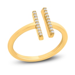 Diamond Ring 1/10 ct tw Round 10K Yellow Gold