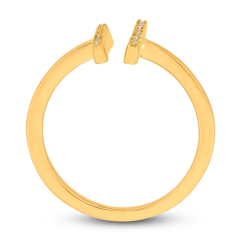 Main Image 3 of Diamond Ring 1/10 ct tw Round 10K Yellow Gold