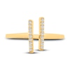 Thumbnail Image 4 of Diamond Ring 1/10 ct tw Round 10K Yellow Gold
