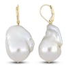 Thumbnail Image 1 of Freshwater Cultured Pearl Earrings 14K Yellow Gold