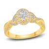 Thumbnail Image 0 of Diamond Engagement Ring 3/4 ct tw Round 14K Yellow Gold