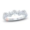 Thumbnail Image 0 of Pnina Tornai Diamond Anniversary Ring 3/4 ct tw Pear/Round 14K White Gold