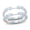 Thumbnail Image 1 of Pnina Tornai Diamond Enhancer Ring 1/2 ct tw Marquise/Round 14K White Gold