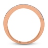 Thumbnail Image 2 of Diamond 5-Row Anniversary Band 1 ct tw Round 14K Rose Gold