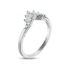 Thumbnail Image 1 of Vera Wang WISH Diamond Anniversary Ring 1/4 ct tw Marquise/Round/Baguette 14K White Gold